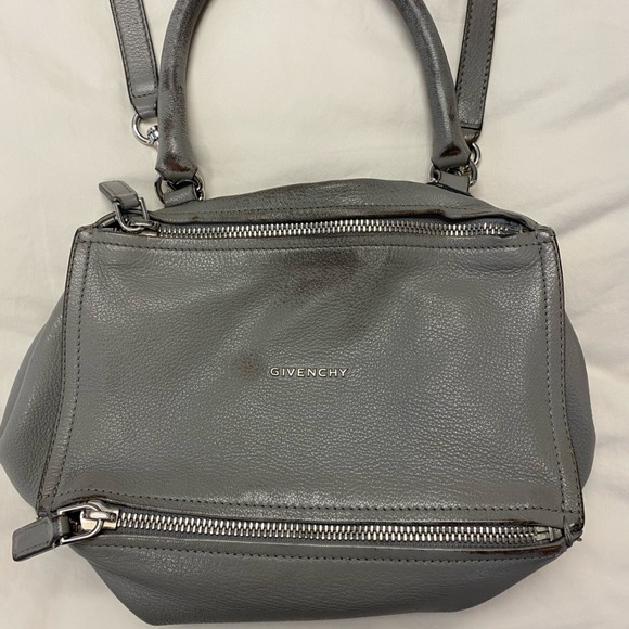 Givenchy Handbags - Givenchy SMALL Pandora Handbag Gray